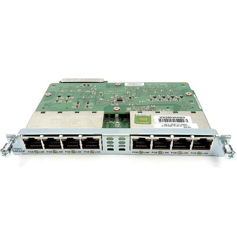 EHWIC-D-8ESG-P-1-800x800 Cisco EHWIC-D-8ESG-P 8 port GE Ethernet switch interface card - Image 1