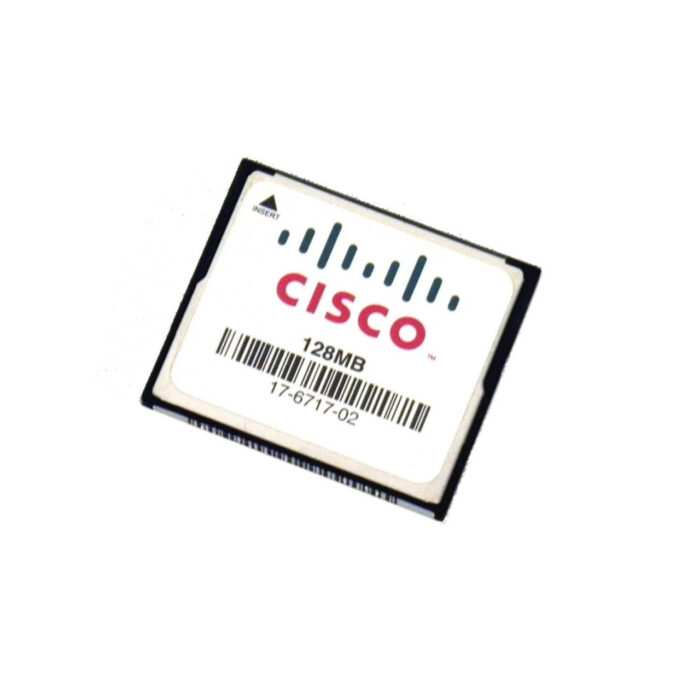 17-6717-02-1__19433 Cisco MEM-128MB-CF Compact Flash Standard CF Memory Card - Image 1