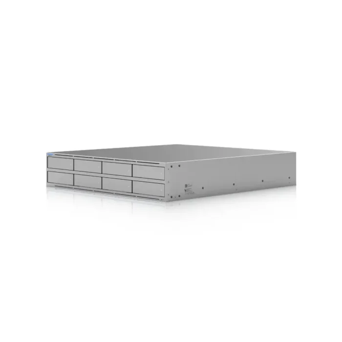 Ubiquiti UniFi 8-Bay NAS Enclosure w/ 2 x M.2 NVMe Slots (UNAS-PRO-8) - Image 1