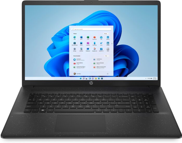 894M3EA#ABU HP 17-cn0104na Intel Pentium Silver 4GB RAM 128GB SSD 17.3" Laptop (894M3EA#ABU) - Image 1