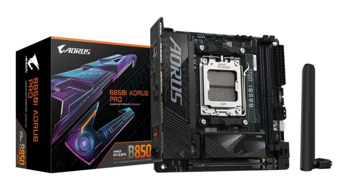 Gigabyte B850I AORUS PRO Mini-ITX AM5 Motherboard - Image 1