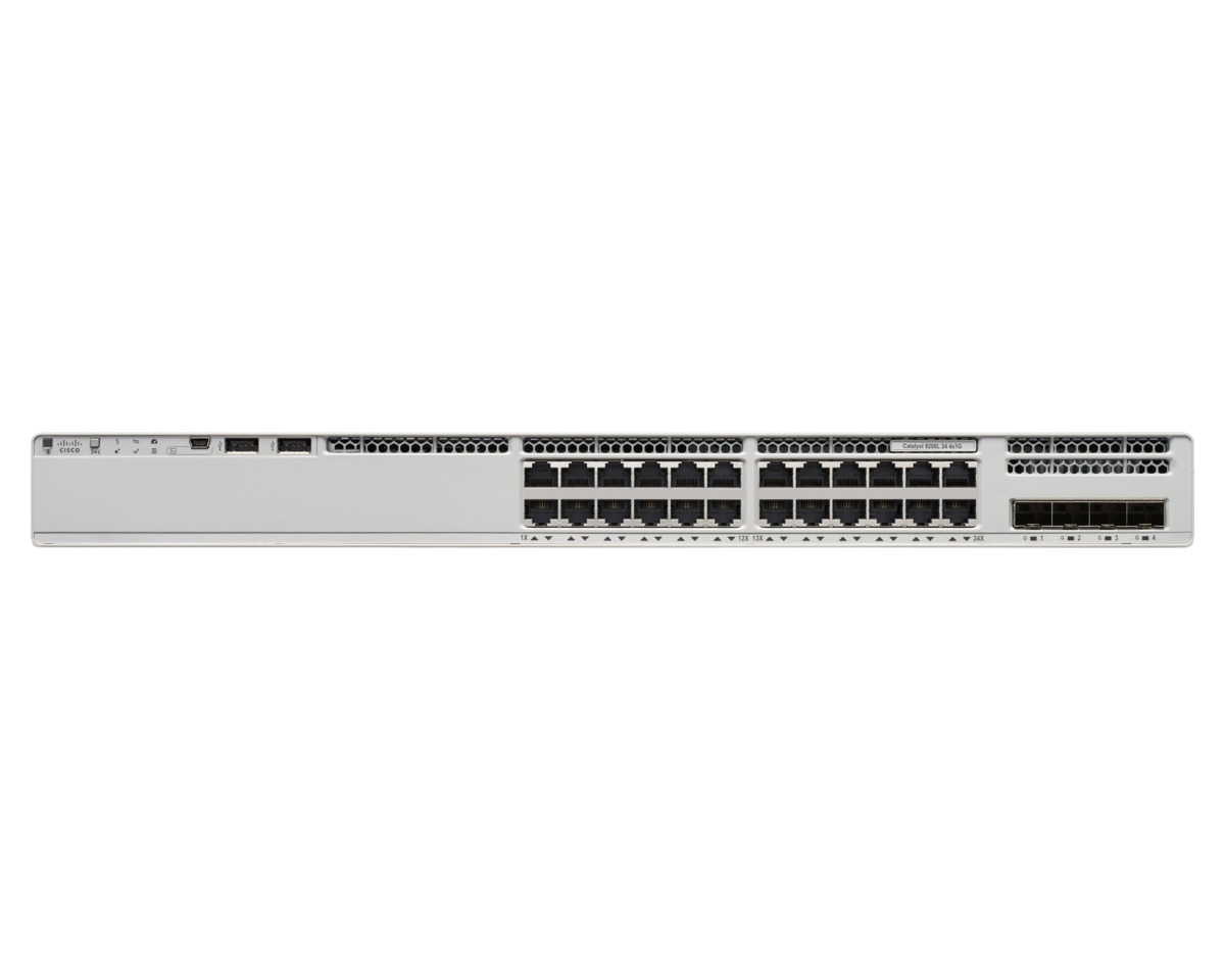 C9200L-24P-4G-E Cisco Catalyst C9200L-24P-4G-E 24-Port Gigabit PoE+ Switch - Image 1