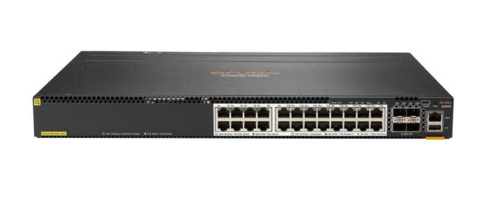 JL660A HPE Aruba Networking JL660A CX 6300M 24-Port 5G PoE+ Switch