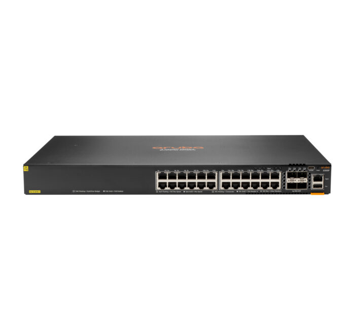 HPE Aruba Networking JL666A CX 6300F 24 Ports Managed Switch - Image 1