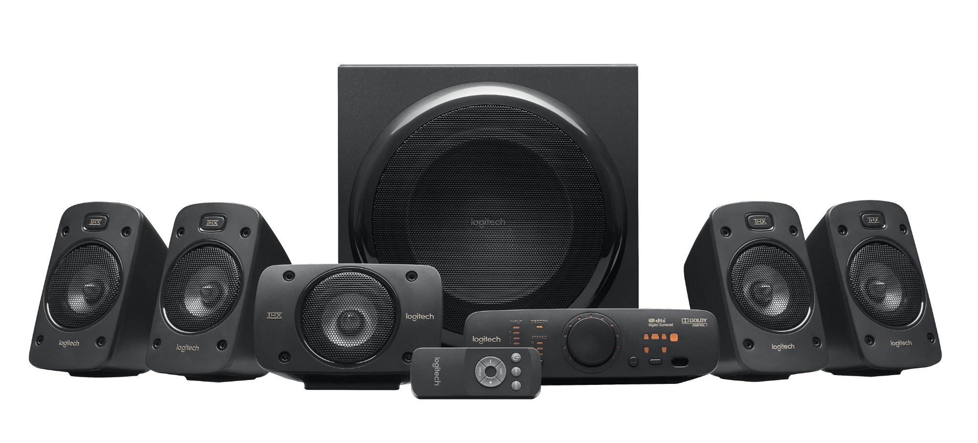 980-000469 Logitech Surround Sound Speakers Z906 (980-000469) - Image 1