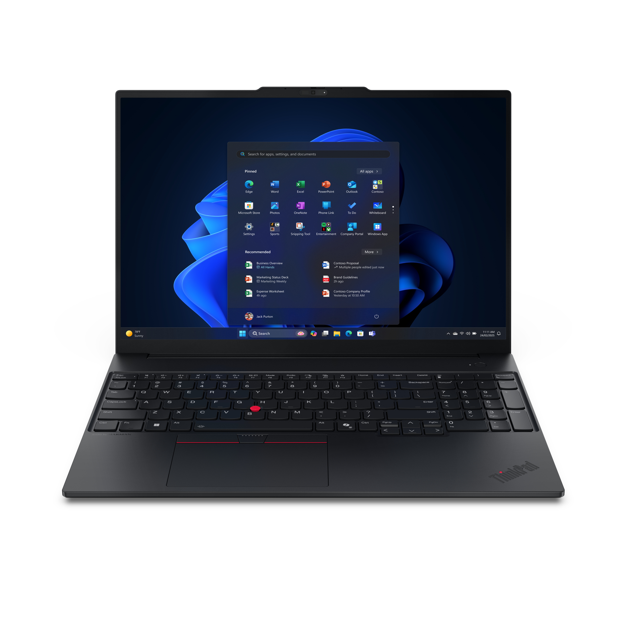 21ST004KUK Lenovo ThinkPad E16 Gen 3 AMD Ryzen 5 220 16 GB DDR5-SDRAM 512 GB SSD (21ST004KUK) - Image 1