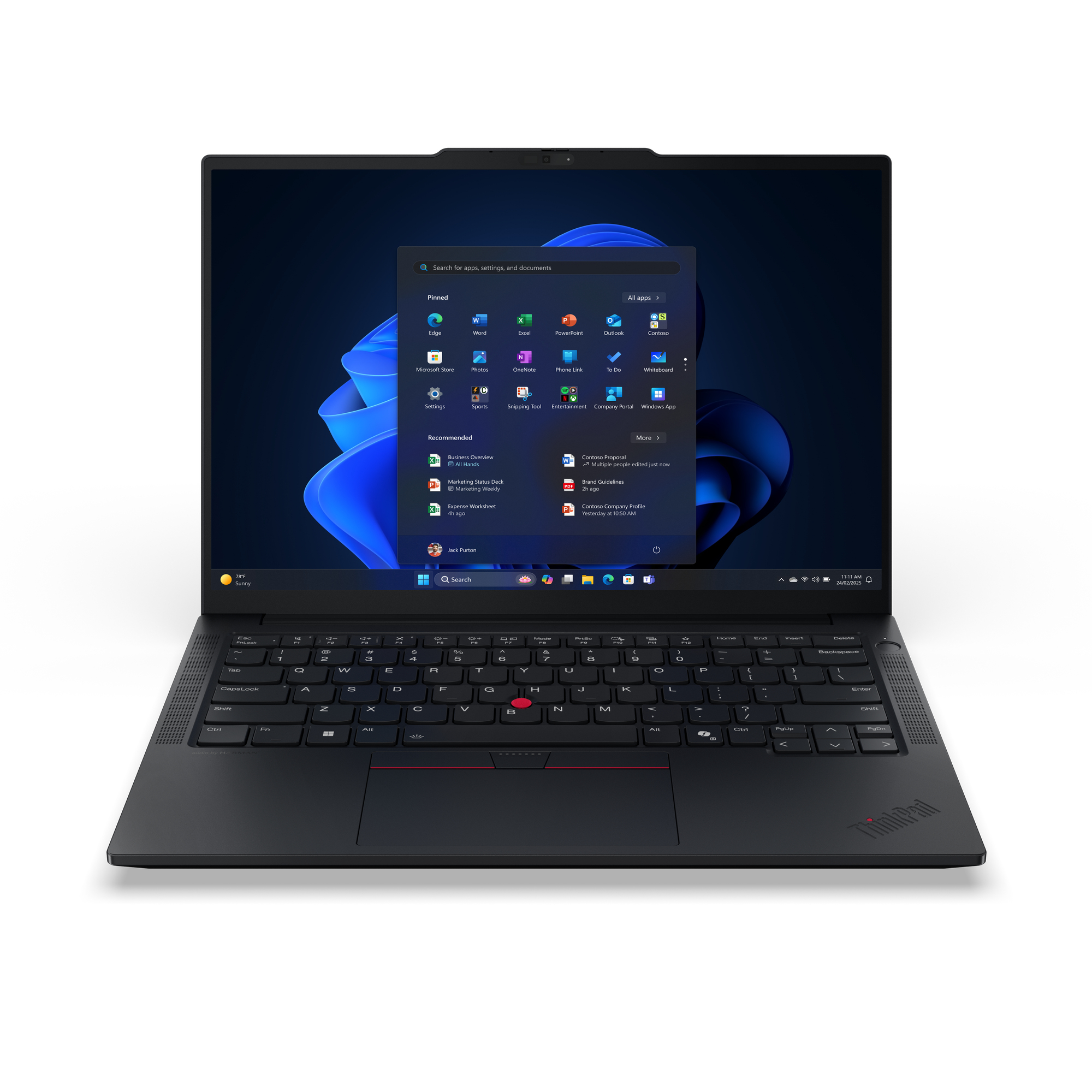 21SX000VUK Lenovo ThinkPad E14 Gen 7 Intel Core Ultra 7 255H 16 GB/512 GB SSD 14" Laptop (21SX000VUK) - Image 1