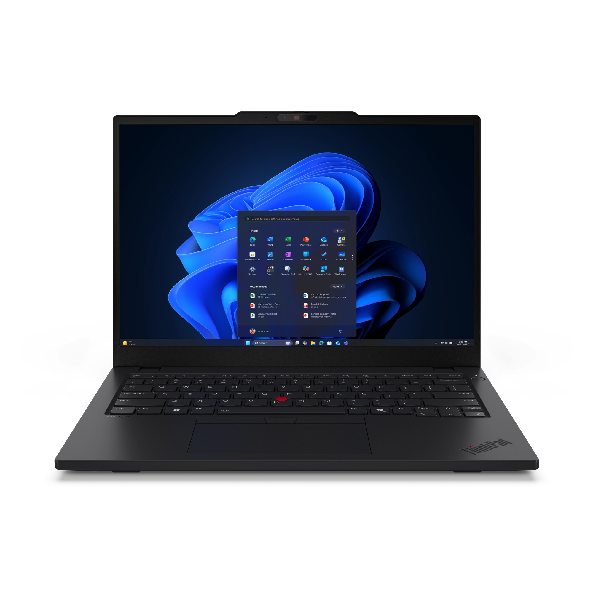 21R5001PUK Lenovo ThinkPad L13 Intel Core Ultra 7 WUXGA 16 GB/512 GB SSD 13.3" Laptop (21R5001PUK) - Image 1