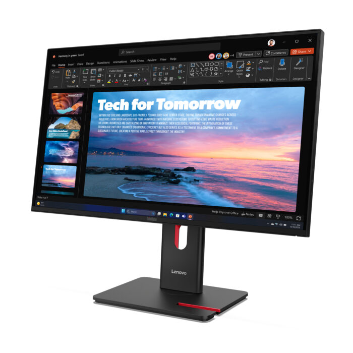 Lenovo ThinkVision T27QD-40 Monitor (64AAGAT2UK) - Image 2