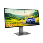 Lenovo ThinkVision P34WD-40 Monitor (64ADGAT1UK) - Image 2