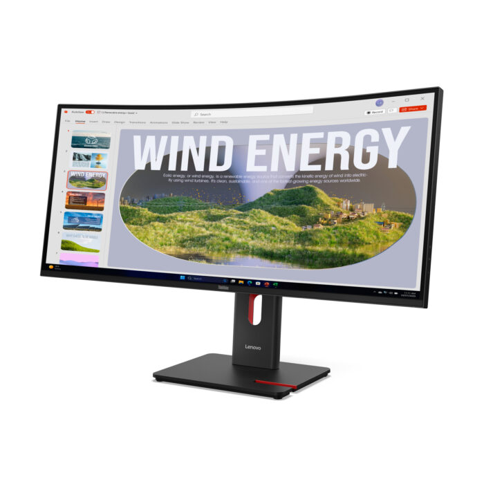 Lenovo ThinkVision T34WD-40 Monitor (64AEGAT1UK) - Image 2